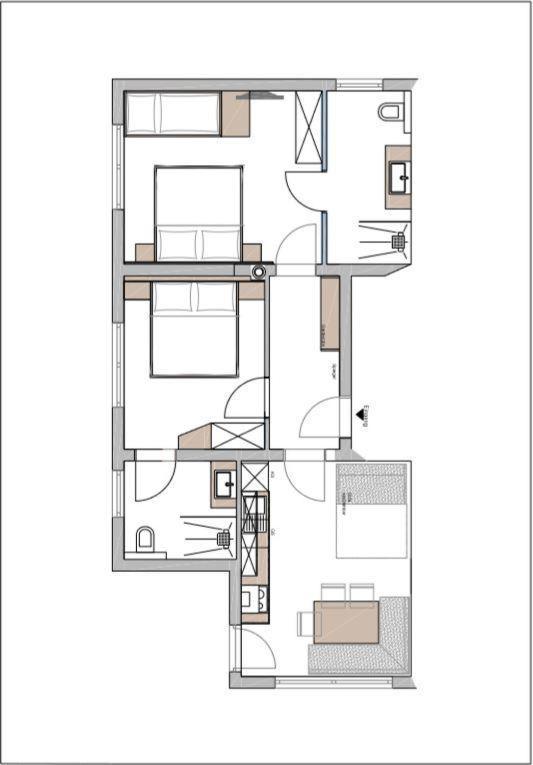 Appartements Danijela Fuegenberg Eksteriør billede
